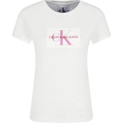 Calvin Klein Jeans T-shirt FLOCK MONOGRAM | Slim Fit Calvin Klein  S Gomez Fashion Store