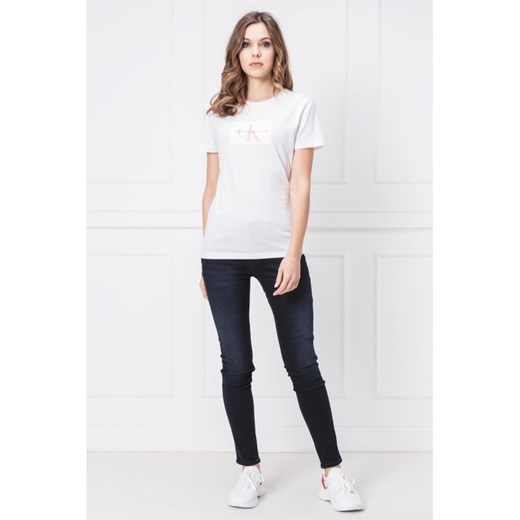 Calvin Klein Jeans T-shirt FLOCK MONOGRAM | Slim Fit Calvin Klein  L Gomez Fashion Store