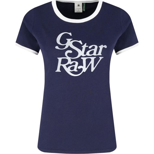 G-Star Raw T-shirt Graphic 19 Ringer | Slim Fit  G-Star Raw L Gomez Fashion Store