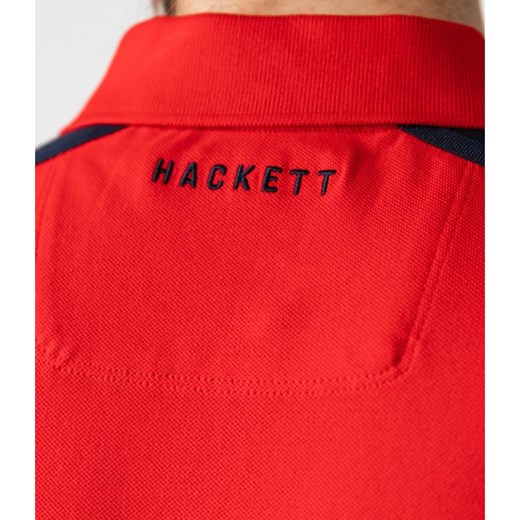 T-shirt męski Hackett London czerwony 