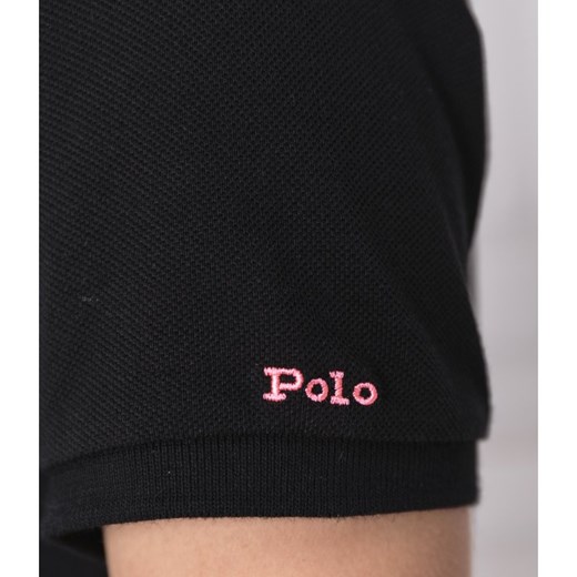 Sukienka Polo Ralph Lauren prosta z aplikacjami  z krótkim rękawem midi 