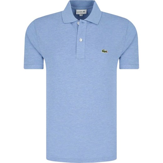 T-shirt męski niebieski Lacoste 