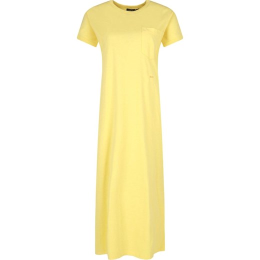 Polo Ralph Lauren sukienka żółta prosta 