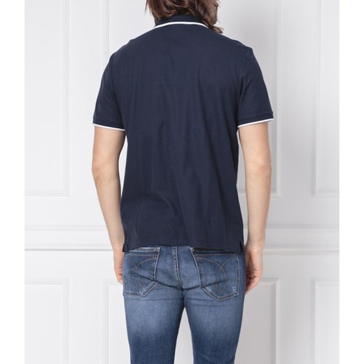 T-shirt męski Calvin Klein niebieski z krótkim rękawem 
