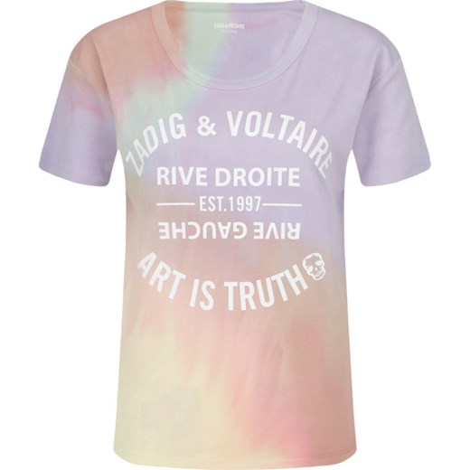 Zadig&Voltaire T-shirt MARTA BLASON TIE DYE | Regular Fit Zadig&voltaire  S Gomez Fashion Store