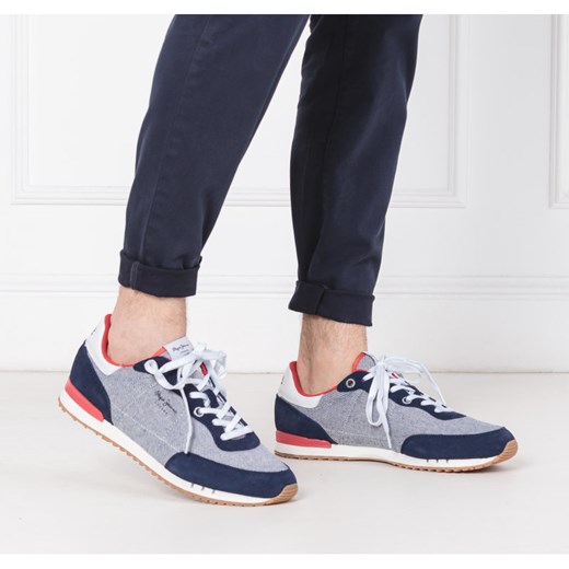 Pepe Jeans London Sneakersy TINKER BASIC FABRIC