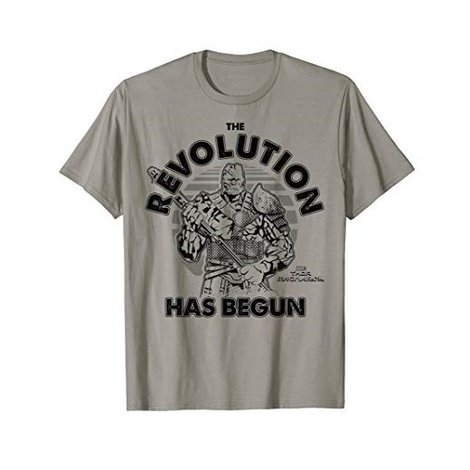 Marvel Thor Ragnarok Korg Revolution Begins Grey Out T-Shirt