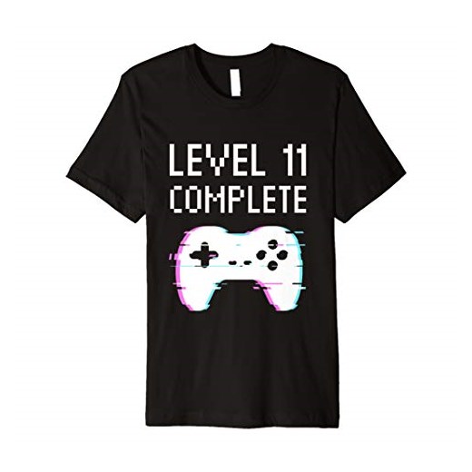 11th Birthday Level 11 complete Funny Gamer boy Gift Tshirt