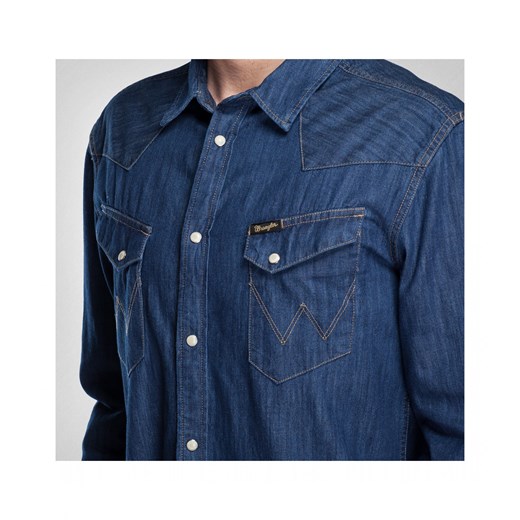 ON - Wrangler duobrand-pl niebieski koszule