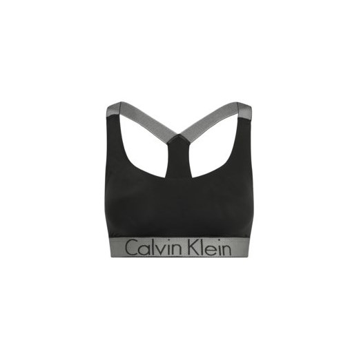 Biustonosz Calvin Klein Underwear sportowy z napisem 