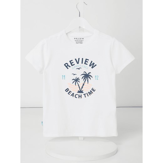 T-shirt chłopięce Review For Kids z krótkim rękawem 