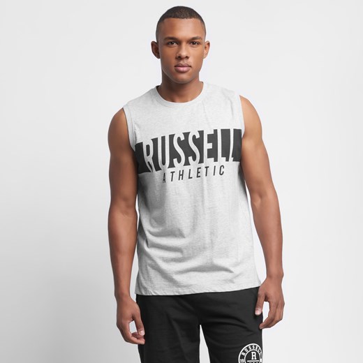 Męska koszulka A90621-091-NEW GR RUSSELL Russell Athletic  XL okazyjna cena Fitanu 