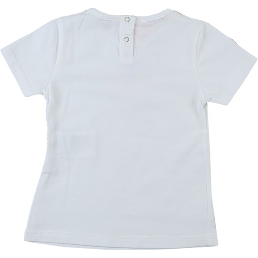 Blumarine Koszulka Niemowlęca dla Dziewczynek, biały, Bawełna, 2019, 12M 18M 2Y 9M Blumarine  18M RAFFAELLO NETWORK