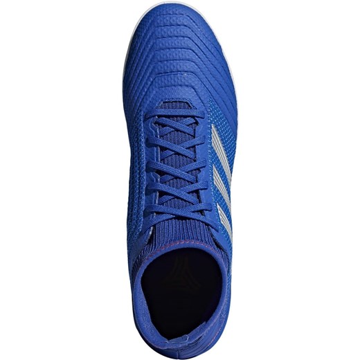 Buty sportowe męskie Adidas niebieskie na wiosnę sznurowane 