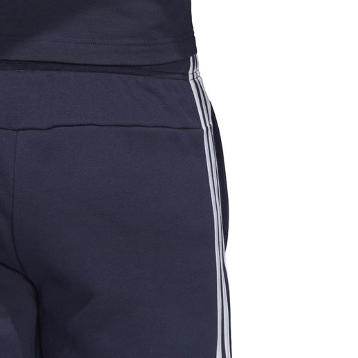 Spodnie adidas Essentials 3 Stripes Tapered Pant FT Cuffed granatowe DU0478  Adidas S SWEAT