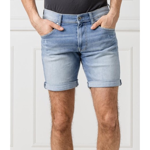 Spodenki męskie Pepe Jeans gładkie casual 