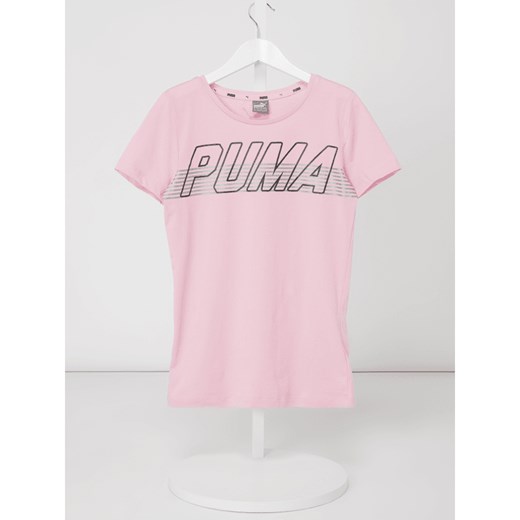 T-shirt o kroju regular fit z nadrukiem z logo  Puma 176 Peek&Cloppenburg 