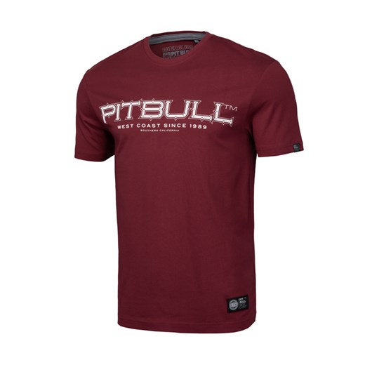 T-shirt męski Pit Bull z krótkim rękawem z napisami 