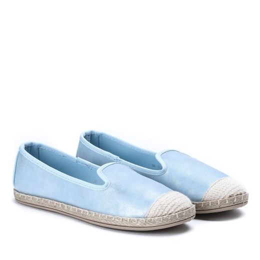 Espadryle damskie Royalfashion.pl tkaninowe bez wzorów płaskie casual bez zapięcia 