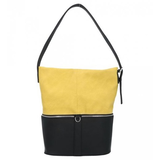 Shopper bag Chiara Design na ramię matowa mieszcząca a4 