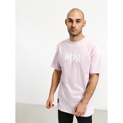 T-shirt MassDnm Signature Medium Logo (light pink)