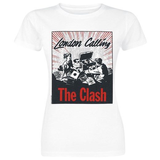 Bluzka damska The Clash z krótkim rękawem 