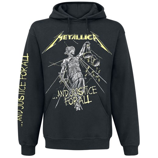 Metallica - ...And Justice For All - Bluza z kapturem - czarny