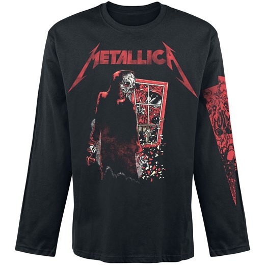 Czarny t-shirt męski Metallica 