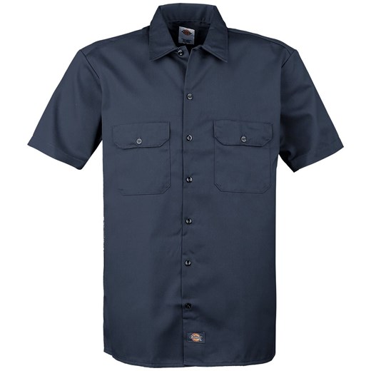 Dickies - Short Sleeve Work Shirt - Koszula z krótkim rękawem - granatowy