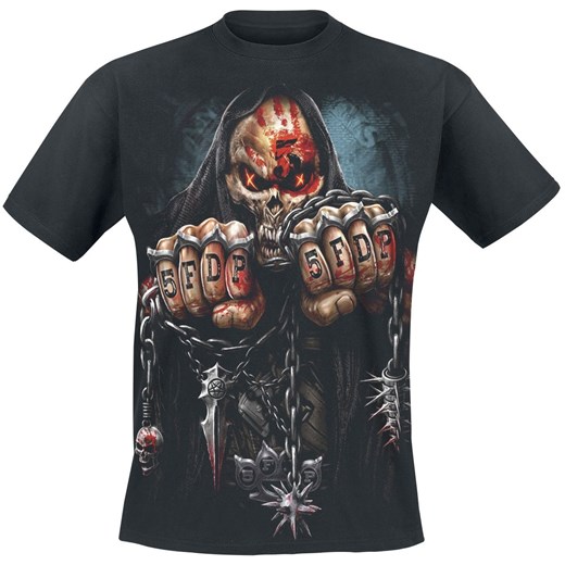 Czarny t-shirt męski Five Finger Death Punch 