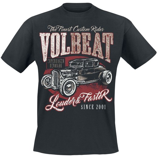 T-shirt męski Volbeat z nadrukami 