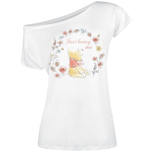 Kubuś Puchatek - Just Being Me - T-Shirt - biały
