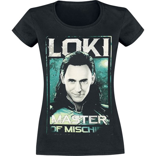 Loki - Master Of Mischief - T-Shirt - czarny
