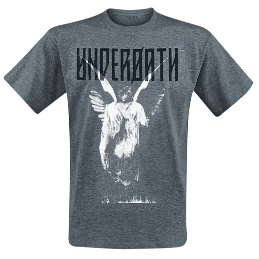 T-shirt męski Underoath z bawełny z krótkimi rękawami 