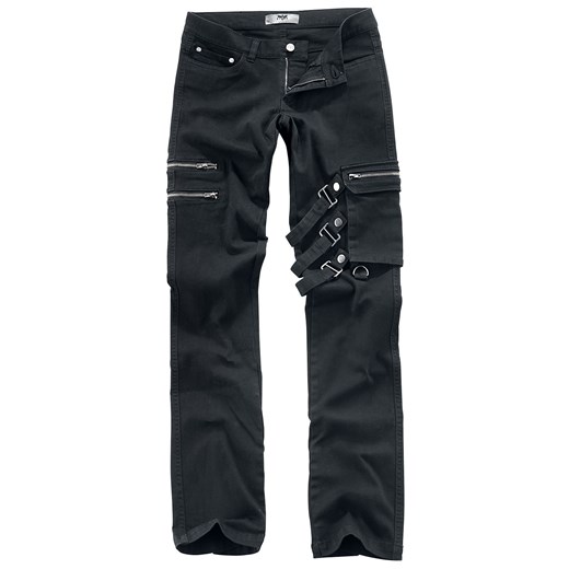 Black Premium by EMP - Skarlett - Spodnie z materiału - czarny