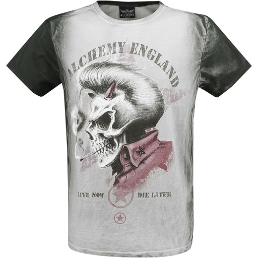 T-shirt męski Alchemy England z krótkimi rękawami 
