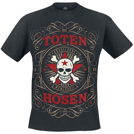 T-shirt męski Die Toten Hosen z krótkim rękawem 
