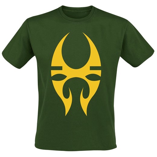 T-shirt męski zielony Soulfly z krótkim rękawem 