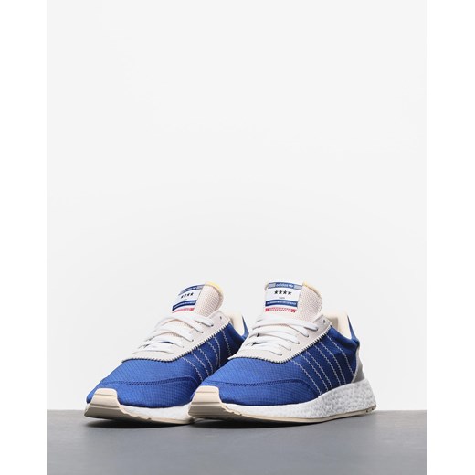 Niebieskie buty sportowe męskie Adidas Originals na wiosnę 