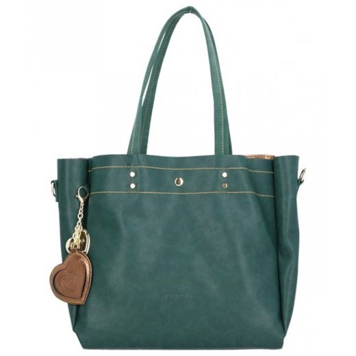 Shopper bag niebieska Chiara Design na ramię 