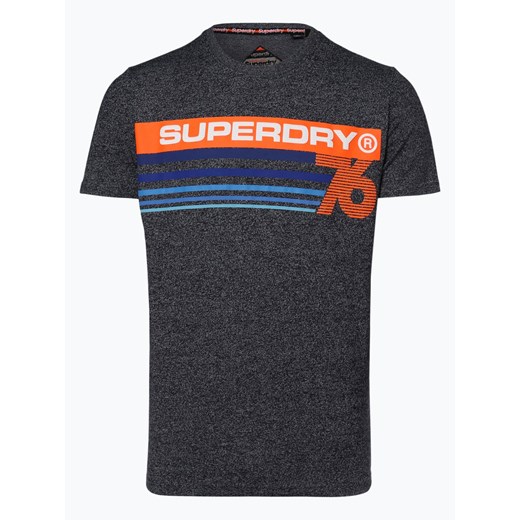 Superdry - T-shirt męski, niebieski  Superdry L vangraaf