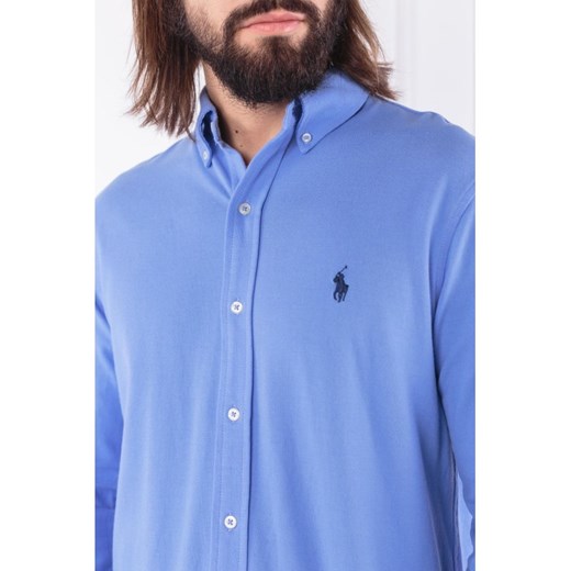 Koszula męska Polo Ralph Lauren z kołnierzykiem button down casualowa 