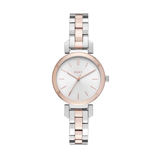 Srebrny zegarek Donna Karan 
