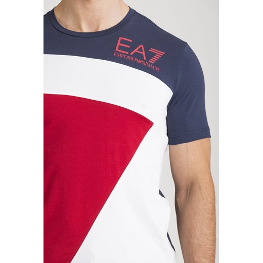 T-shirt męski Ea7 Emporio Armani bawełniany 