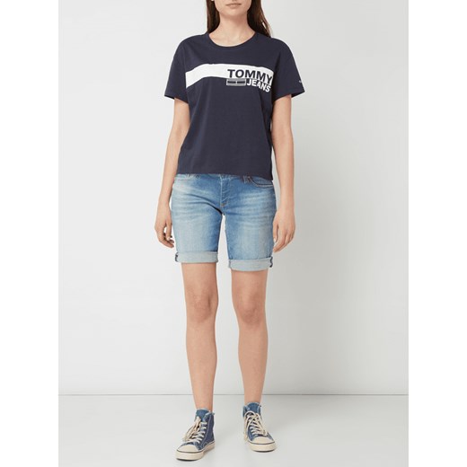 T-Shirt z bawełny organicznej  Tommy Jeans L Peek&Cloppenburg 