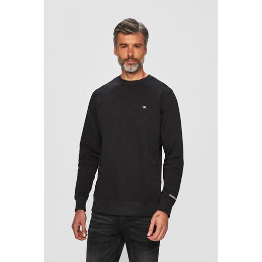 Bluza męska Calvin Klein czarna z poliestru 