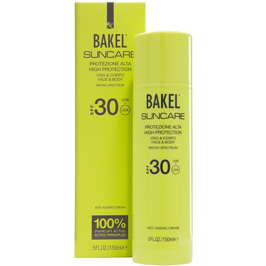 Bakel Kosmetyki Do Opalania dla Mężczyzn, Face & Body Sunscreen Spf 30 - 150 Ml, 2019, 150 ml  Bakel 150 ml RAFFAELLO NETWORK