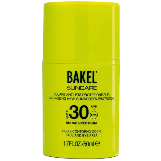 Bakel Kosmetyki Do Opalania dla Mężczyzn, Sunscreen Face Spf 30 - 50 Ml, 2019, 50 ml Bakel  50 ml RAFFAELLO NETWORK