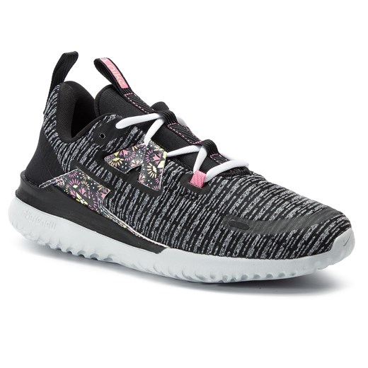 Buty sportowe damskie Nike do biegania sznurowane w abstrakcyjne wzory na płaskiej podeszwie z tworzywa sztucznego 
