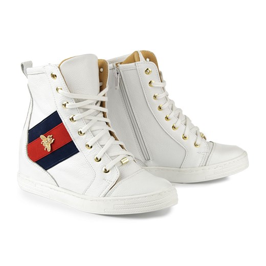 Białe sneakersy Tenisha